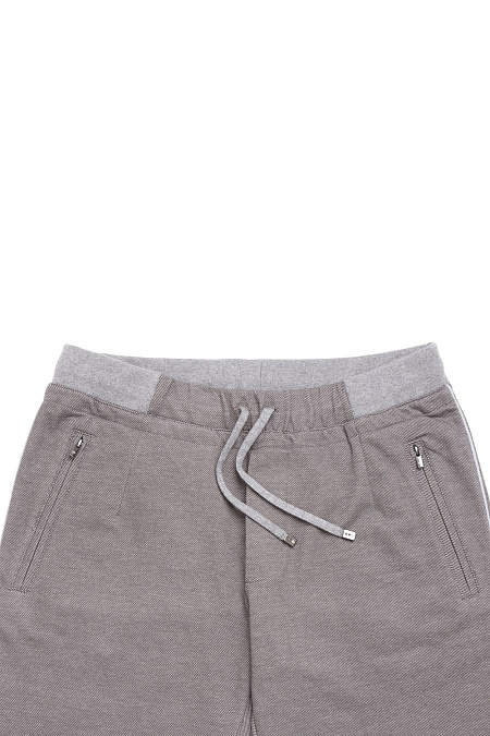 Мужские брендовые брюки арт. 3M710 HU00 MORO Meucci (Италия) - фото. Цвет: Коричневый. Купить в интернет-магазине https://shop.meucci.ru
