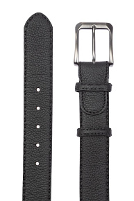 Кожаный ремень черный (401098318-100)