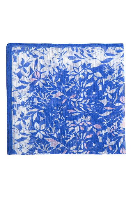 Платок для мужчин бренда Meucci (Италия), арт. 7333/2 - фото. Цвет: Голубой/Белый. Купить в интернет-магазине https://shop.meucci.ru
