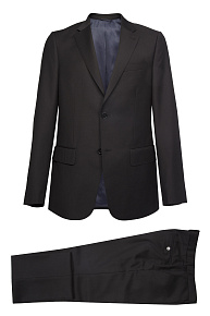 Классический черный костюм из легкой шерсти  (MI 2200191VB/8042)