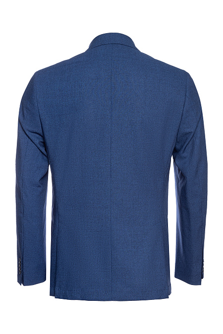 Мужской костюм из шерсти синего цвета Meucci (Италия), арт. MI 2200191/11007 - фото. Цвет: Синий.