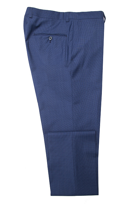 Мужской костюм из тонкой шерсти синего цвета  Meucci (Италия), арт. MI 2200191RD/11027 - фото. Цвет: Синий. Купить в интернет-магазине https://shop.meucci.ru
