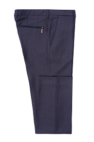 Брюки из шерсти темно-фиолетовые  (VB 9371 Bordeaux)