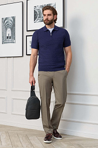 Брюки из хлопка цвета хаки  (CH-VB 6310 Green)