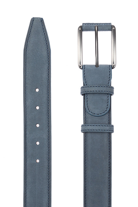 Кожаный ремень серый для мужчин бренда Meucci (Италия), арт. 401097310-441 - фото. Цвет: Серый. Купить в интернет-магазине https://shop.meucci.ru
