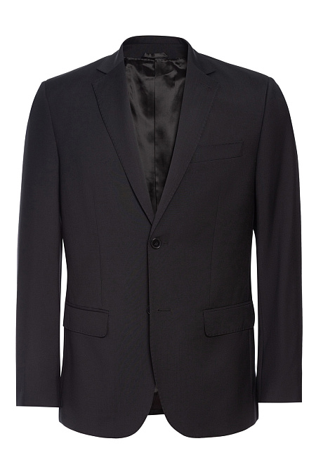 Мужской костюм из шерсти черного цвета  Meucci (Италия), арт. MI 2200191/11009 - фото. Цвет: Черный.