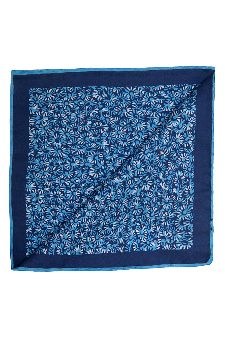 Платок для мужчин бренда Meucci (Италия), арт. 7404/1 - фото. Цвет: Синий. Купить в интернет-магазине https://shop.meucci.ru
