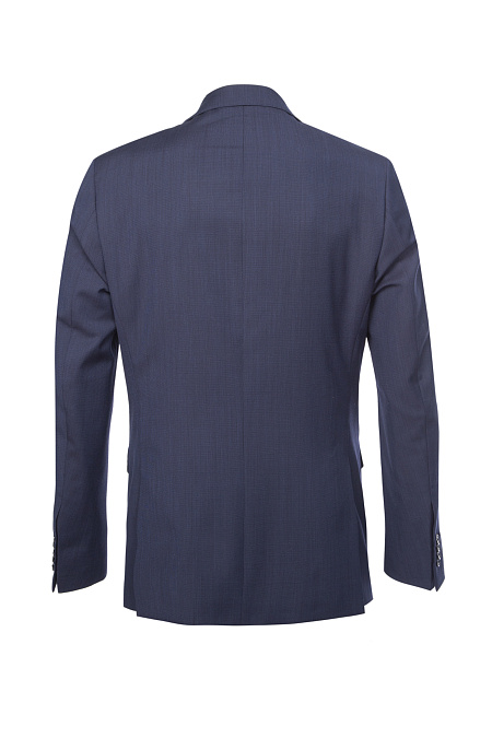 Мужской костюм из тонкой шерсти темно-синий Meucci (Италия), арт. MI 2200191DR/11034 - фото. Цвет: Темно-синий. Купить в интернет-магазине https://shop.meucci.ru
