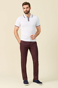 Брюки темно-коричневые из тонкой шерсти  (MI 24236320-29)