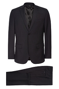 Костюм из шерсти черного цвета  (MI 2200191/11009)