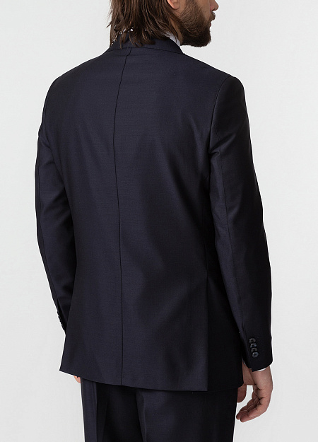 Классический темно-синий пиджак  для мужчин бренда Meucci (Италия), арт. MI 2200192/7053 - фото. Цвет: Темно-синий. Купить в интернет-магазине https://shop.meucci.ru

