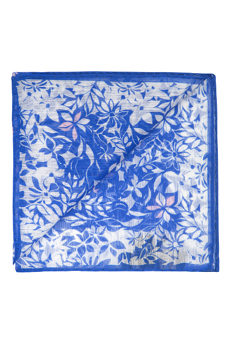 Платок для мужчин бренда Meucci (Италия), арт. 7333/2 - фото. Цвет: Голубой/Белый. Купить в интернет-магазине https://shop.meucci.ru
