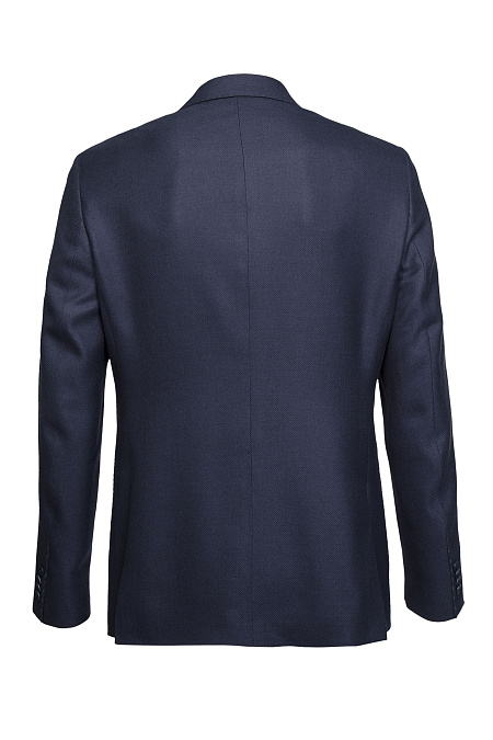 Мужской пиджак темно-синий из смеси верблюжьей шерсти и шелка  Meucci (Италия), арт. MI 1200181DR/11743 - фото. Цвет: Темно-синий. Купить в интернет-магазине https://shop.meucci.ru
