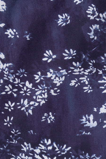 Рубашка для мужчин бренда Meucci (Италия), арт. SL 90202 R PAT 9191/141904 - фото. Цвет: Синий с белым принтом. Купить в интернет-магазине https://shop.meucci.ru
